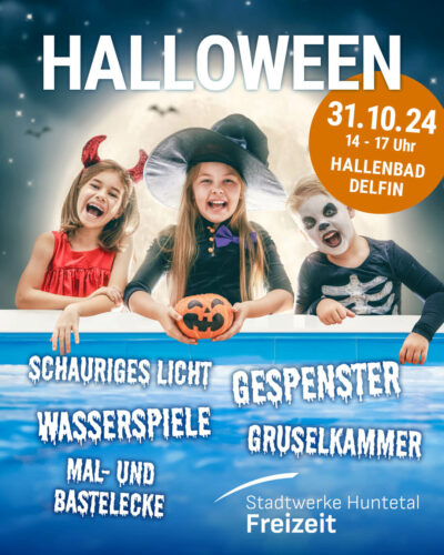 Halloweenparty im Hallenbad Delfin