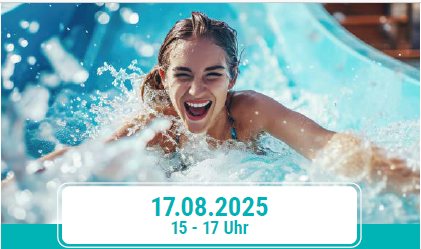 Finale Rutschcontest Freizeitbad Hunteholz am 17.8.
