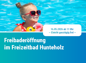 Eröffnungsfeier Freizeitbad Hunteholz